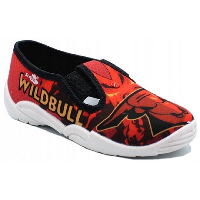 Pantofi copii, RenBut, Rosu Negru
