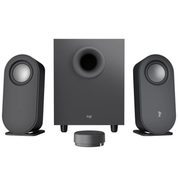 Boxe Logitech 2.1 Z407, 40W RMS, Bluetooth, USB, 3.5mm jack, telecomanda wireless Boxe Logitech 2.1 Z407, 40W RMS, Bluetooth, USB, 3.5mm jack, telecomanda wireless