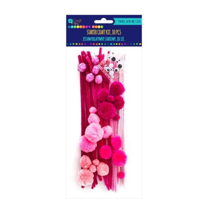 Творчески комплект за деца, Dp Craft - розов