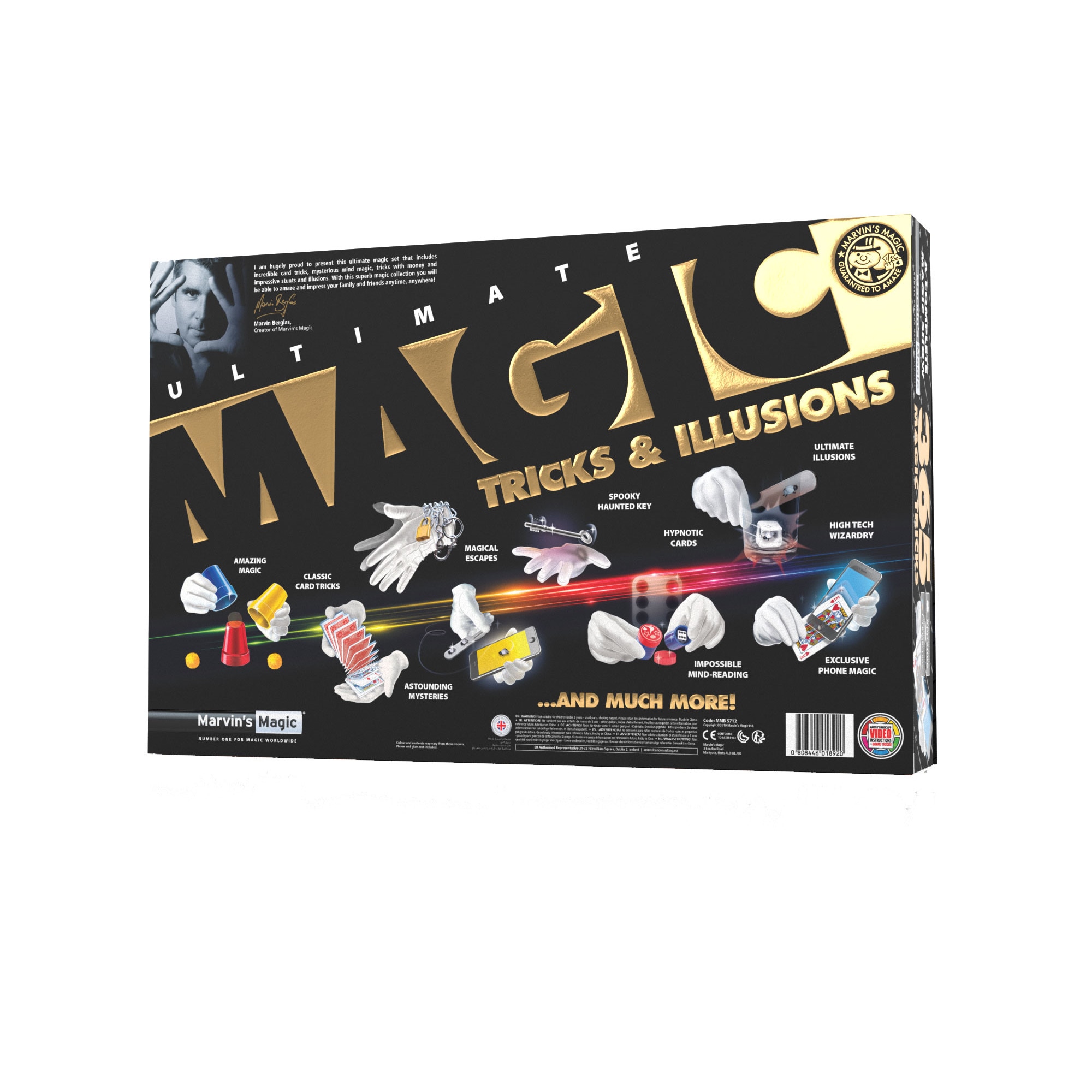 Set de magie Colectie de trucuri si iluzii uimitoare, Marvin's Magic