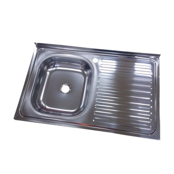 Chiuveta de bucatarie din inox pentru masca, 50 x 80 cm, Zilan 1862 Chiuveta de bucatarie din inox pentru masca, 50 x 80 cm, Zilan 1862