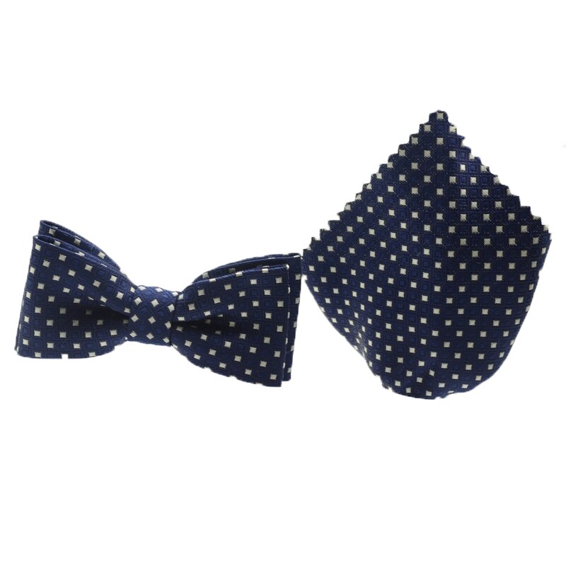 Set papion si batistuta pentru baieti Mini Junior SBP-6, Bleumarin, Universal