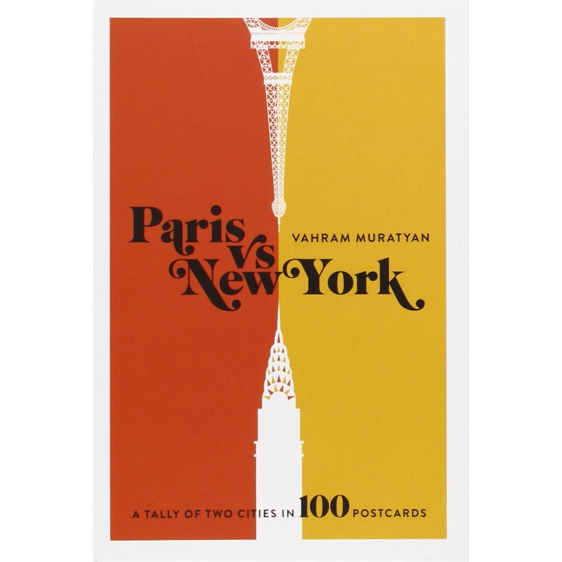 Carte postala - Paris Versus New York - mai multe modele, Multicolor, Carte postala, Carton