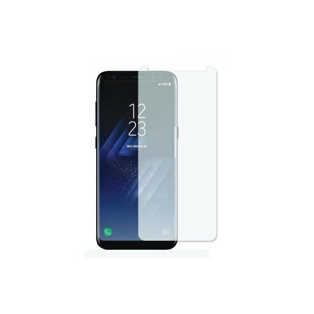 Folie protectie tip sticla securizata pentru Samsung Galaxy S8, transparenta, 9H duritate