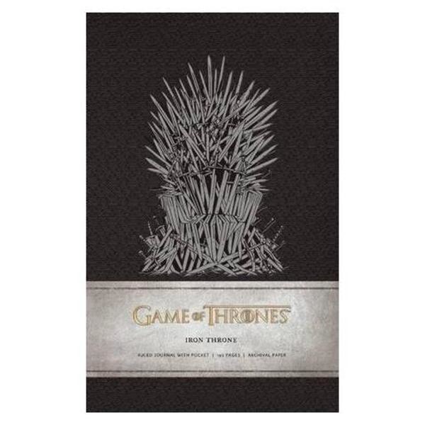 A Game of Thrones: Iron Throne Hardcover Ruled Journal