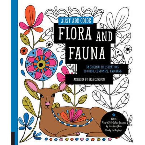 Just Add Color: Flora and Fauna