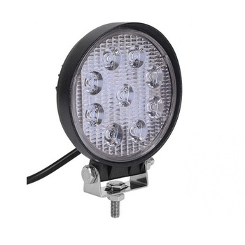Proiector LED Auto Flexzon, Offroad, 27W, Rotund, 12V-24V, 1400 Lumeni, Patrat, Spot Beam 30° Proiector LED Auto Flexzon, Offroad, 27W, Rotund, 12V-24V, 1400 Lumeni, Patrat, Spot Beam 30°