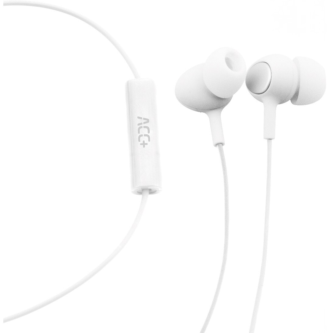 Casti audio MaxCom Soul 2, In-Ear, Jack 3.5mm, Alb