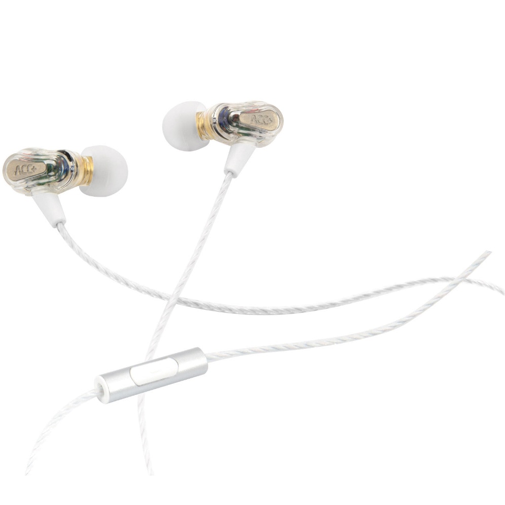 Casti audio MaxCom Soul Pro, In-Ear, Jack 3.5mm, Alb