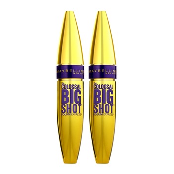 Pachet Promo Maybelline: 2 x Colossal Big Shot Mascara volum colosal - 9.5ml, Black Pachet Promo Maybelline: 2 x Colossal Big Shot Mascara volum colosal - 9.5ml, Black