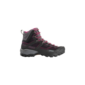 Bocanci pentru drumetie, Mammut, Ducan High GTX®, Gri inchis/Roz Bocanci pentru drumetie, Mammut, Ducan High GTX®, Gri inchis/Roz