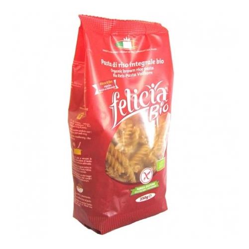 Fusilli Bio din Orez Integral Fara Gluten Molino 250gr