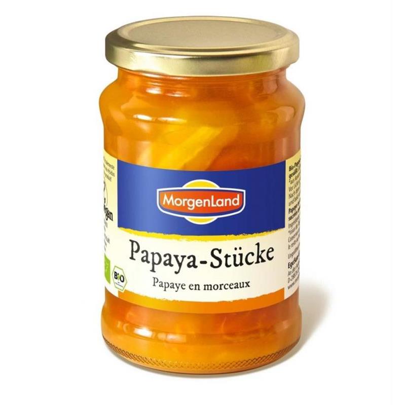 Papaya Bio in Suc de Ananas MorgenLand 350gr