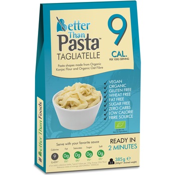Tagliatelle Eco din konjac, Better Than Foods, 385g Tagliatelle Eco din konjac, Better Than Foods, 385g