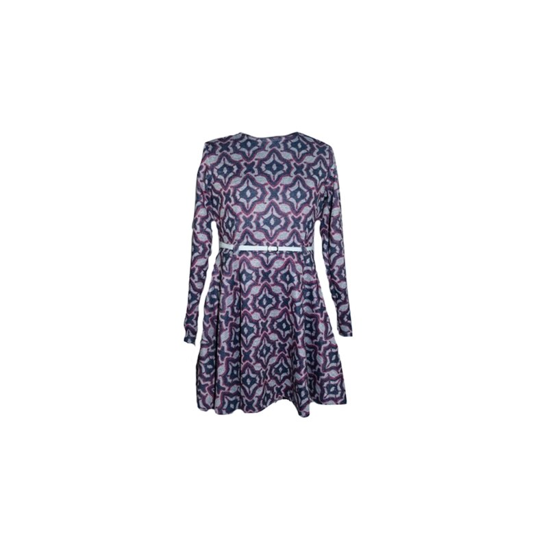 Rochita eleganta pentru fete Mini Junior, fermoar, Multicolor