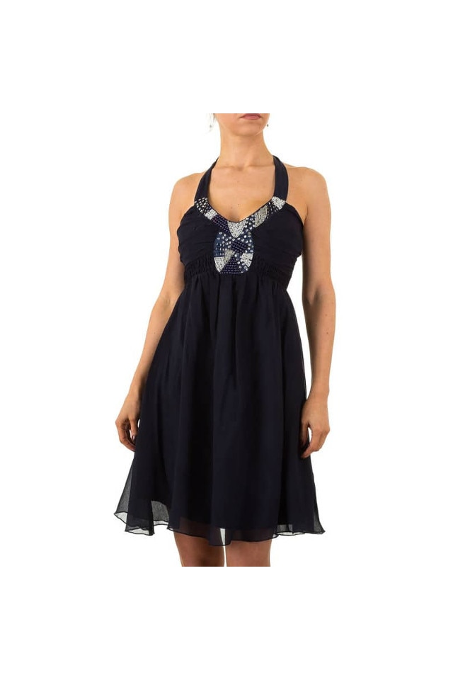 Rochie Usco R274 culoare albastru inchis marime 36