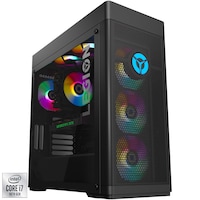 Sistem Gaming PC Lenovo Legion T7 34IMZ5 cu procesor Intel® Core™ i7-10700K pana la 5.10 GHz, Comet Lake, 32GB DDR4, 1TB SSD + 256GB SSD, NVIDIA GeForce RTX 2070 8GB GDDR6, Windows 10 Home
