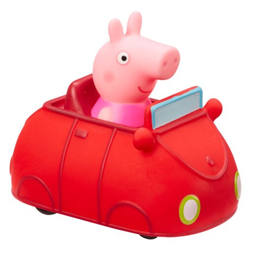 Masinuta Peppa Pig Mini Vehicles - Peppa in masina rosie