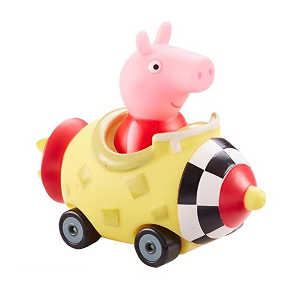 Masinuta Peppa Pig Mini Vehicles - Peppa in vehicul cu racheta