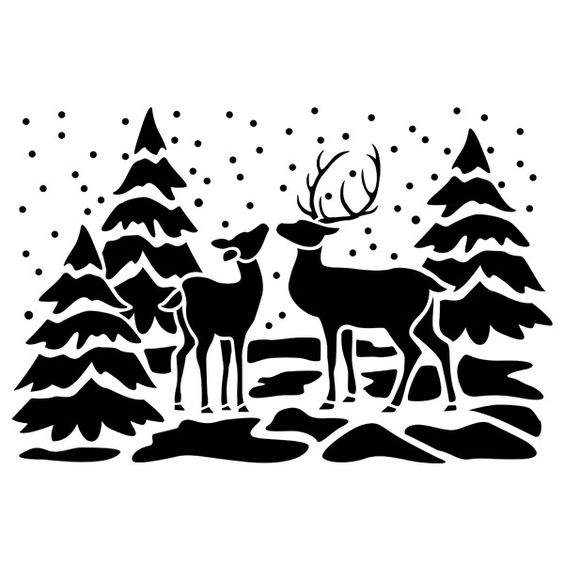 Sticker decorativ perete / geam, Christmas, 35x23cm