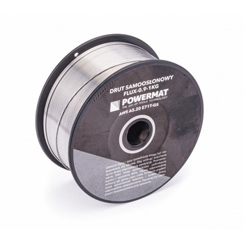 Sarma de sudura cu carcasa (auto-ecranare) 0,9mm 1kg, Powermat PM0912 Sarma de sudura cu carcasa (auto-ecranare) 0,9mm 1kg, Powermat PM0912
