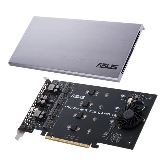 Solid State Drive (SSD) Asus Hyper M.2 X16 Card V2, Connect 4 X
