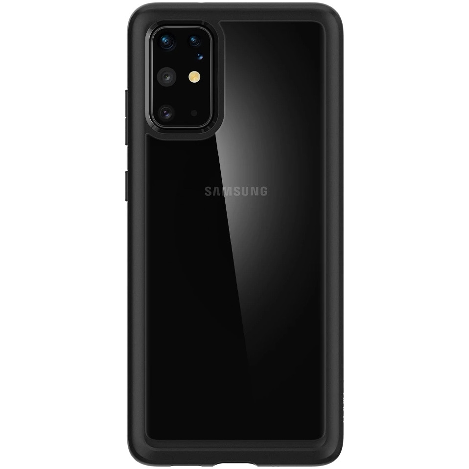 Husa de protectie Spigen Ultra Hybrid pentru Samsung Galaxy S20 Plus, Matte Black