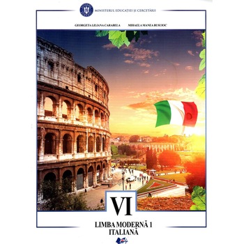 Limba moderna 1 italiana manual pentru clasa a VI-a, autor Mariana Mion Pop Limba moderna 1 italiana manual pentru clasa a VI-a, autor Mariana Mion Pop