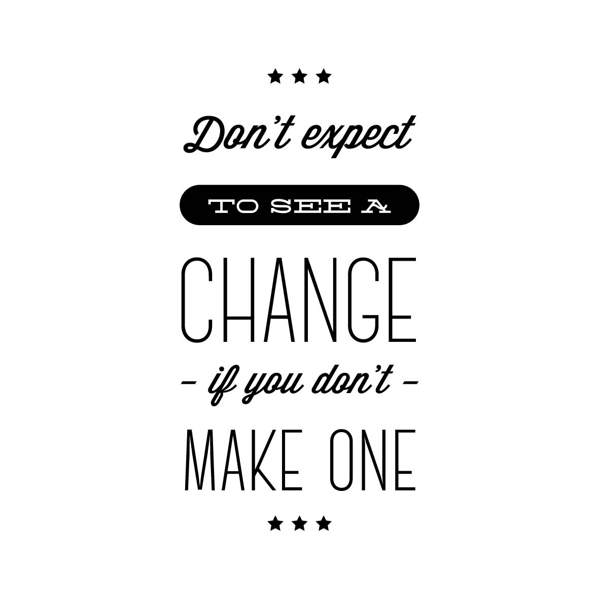 Sticker decorativ perete / geam, quote, 21x40cm