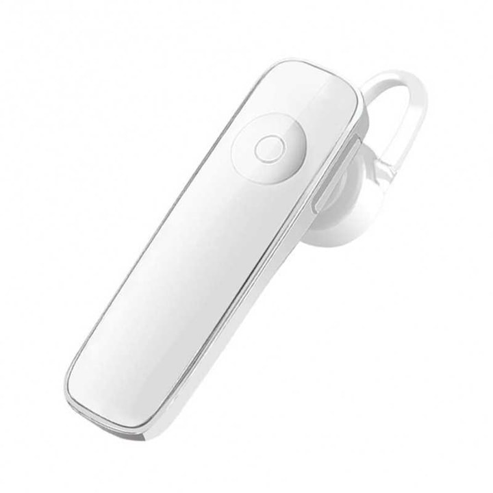 Bluetooth слушалки EDAR®, Версия 4.1, Вграден микрофон, Хендсфри функция, Атрактивен дизайн, Бял