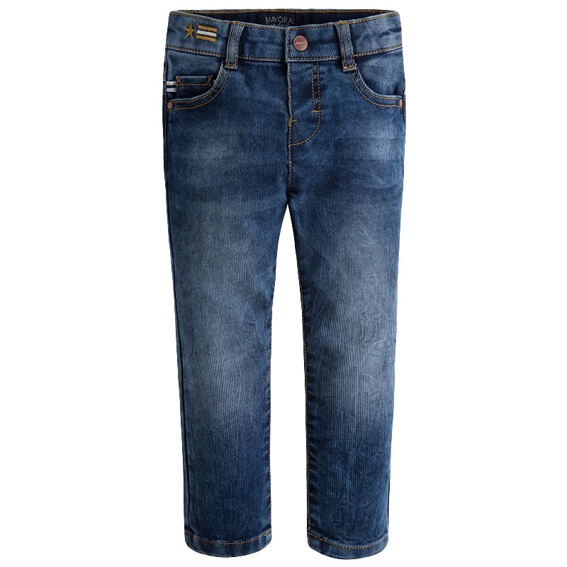 Pantaloni, Mayoral, casual, baieti, albastru, baiat, 8 ani