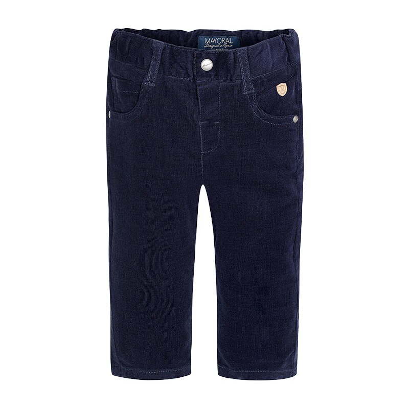 Pantaloni lungi, Mayoral, casual, raiat, bleumarin, baieti