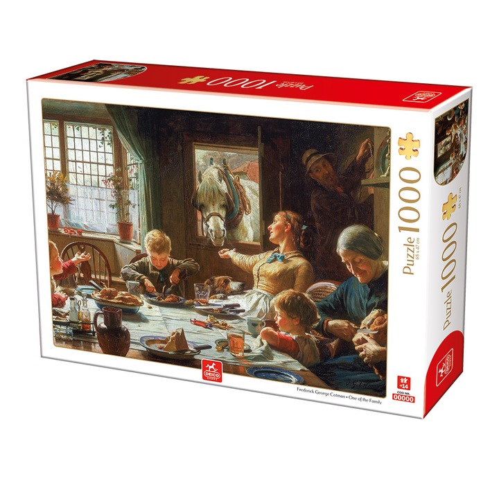 Пъзел D-Toys Frederick George Cotman One of the Family, 1000 части