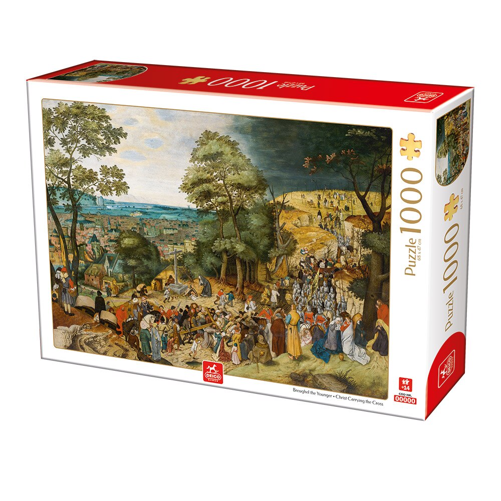 Puzzle Deico Games 1000 piese Pieter Breughel the Younger- Christ Carrying the Cross