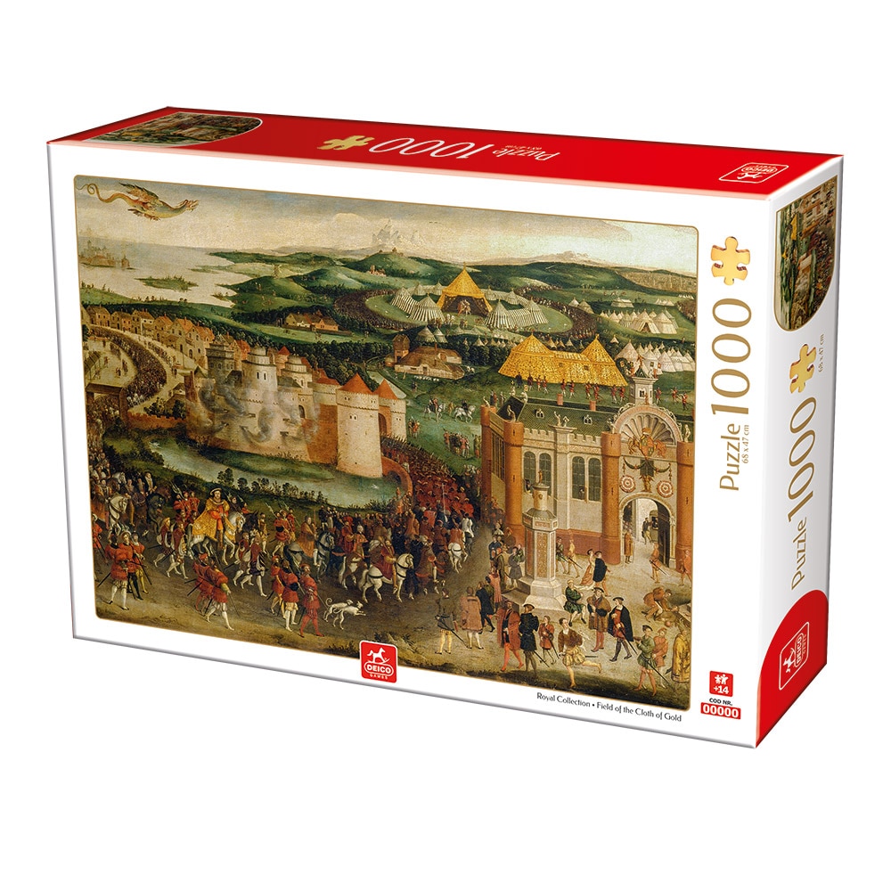Puzzle Deico Games 1000 piese Royal Collection - Field of the Cloth of Gold