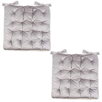 Set perne decorative catifelate si pufoase, cu doua fete, forma patrata, 38x38 cm, Gri/Alb, 2 piese Set perne decorative catifelate si pufoase, cu doua fete, forma patrata, 38x38 cm, Gri/Alb, 2 piese