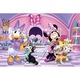 Puzzle Trefl, Minnie Mouse la salonul de infrumusetare, 2 in 1, 24/48 piese