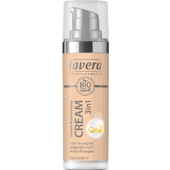 Crema nuantatoare 3 in 1 cu coenzima Q10 02 Ivory Nude Lavera Crema nuantatoare 3 in 1 cu coenzima Q10 02 Ivory Nude Lavera