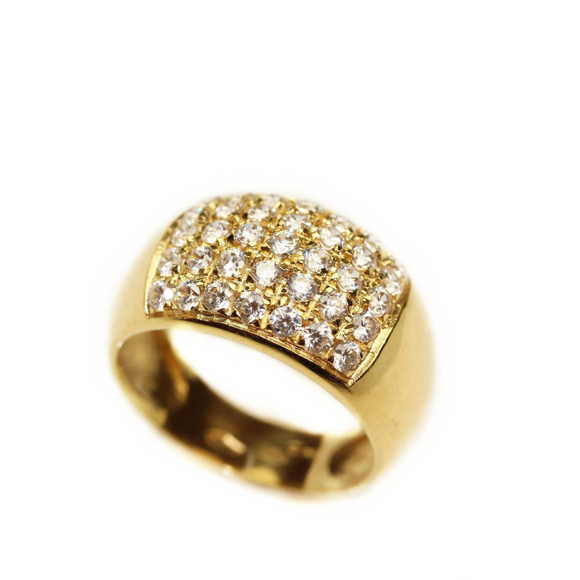 Inel din aur galben 18k, Marimea 55