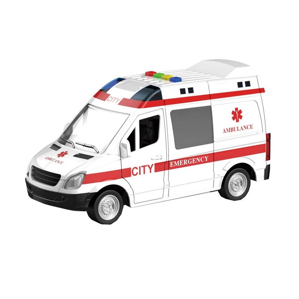 Masinuta Salvare cu sunete si lumini City Service