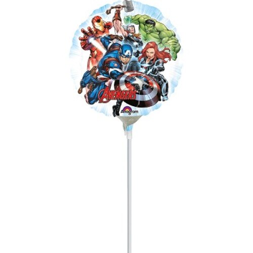 Balon mini figurina Avengers, multicolor