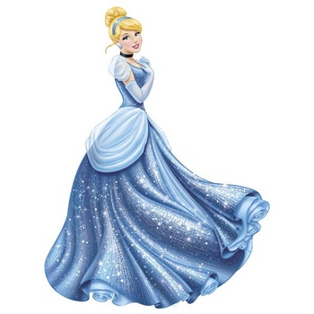 Balon mini figurina Cinderella, multicolor Balon mini figurina Cinderella, multicolor