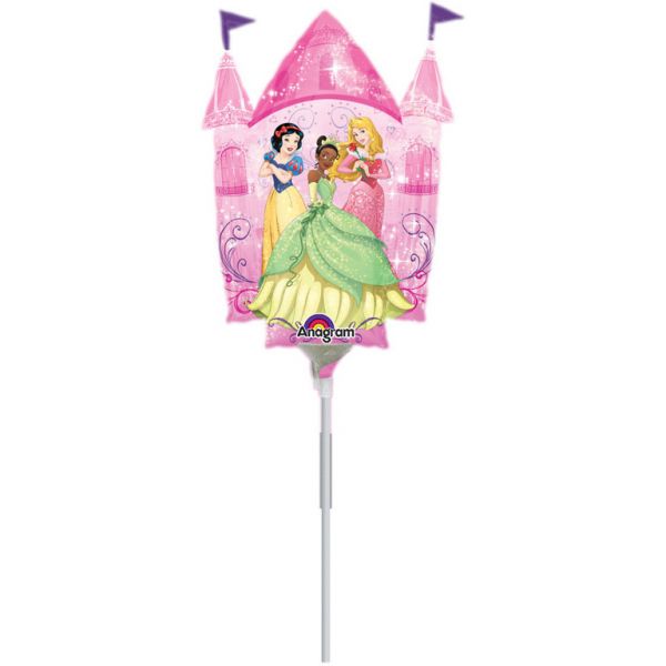 Balon mini figurina Multi Princess Castle, Anagram, multicolor