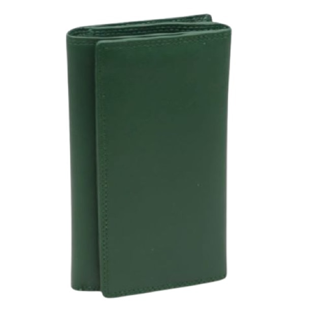 Portofel dama Caza Pelletteria piele naturala verde