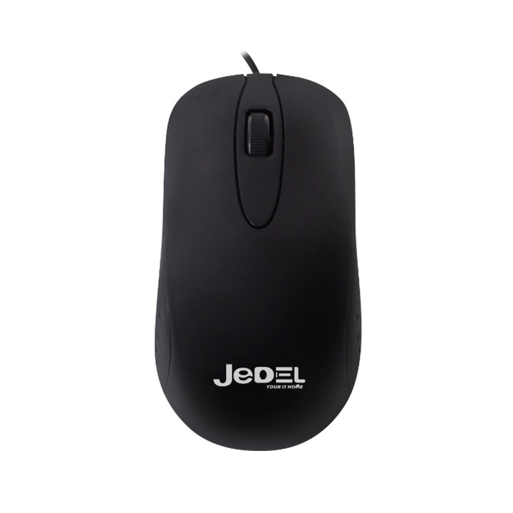 Оптична жична мишка Jedel CP87 USB, Черна