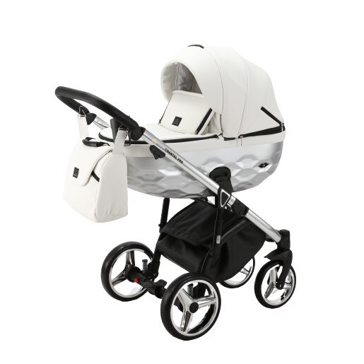 Carucior copii 3 in 1 Chantal PRO Adamex Special Edition White Star 105