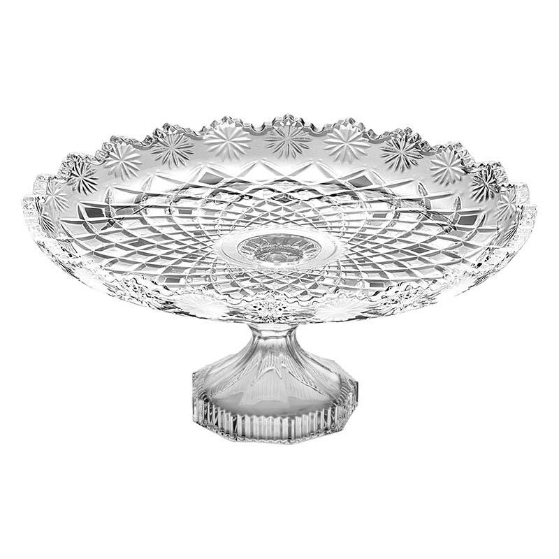 Platou din sticla, transparent 32 x 14 cm