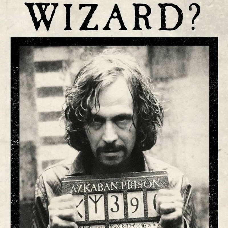 POSTER HARRY POTTER - WANTED SIRIUS BLACK (91.5X61)