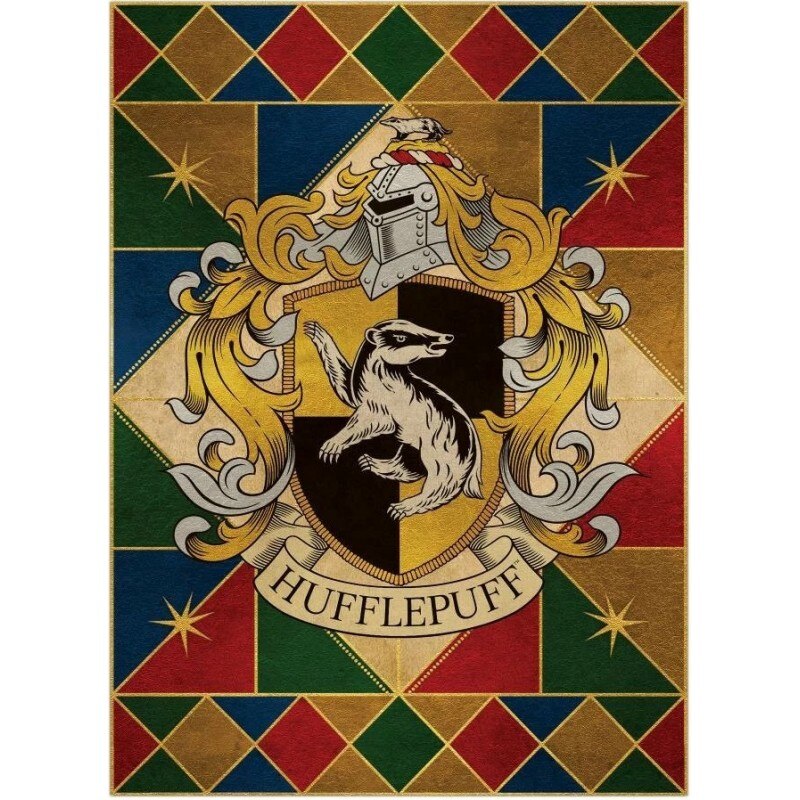 Poster Harry Potter Hufflepuff , 50x69cm, Negru