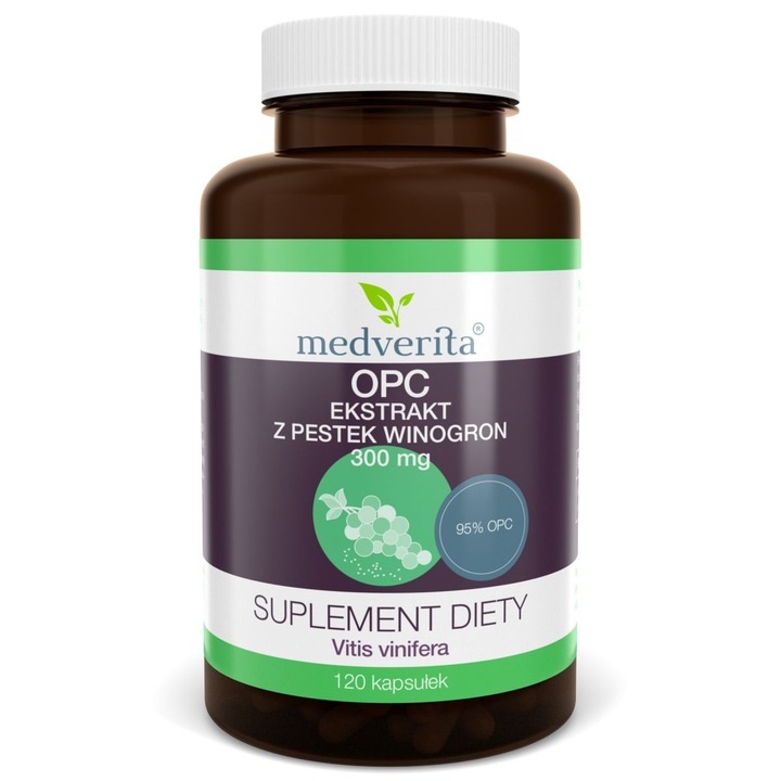 Medverita OPC 95% szőlőmag kivonat kapszula, 120 db